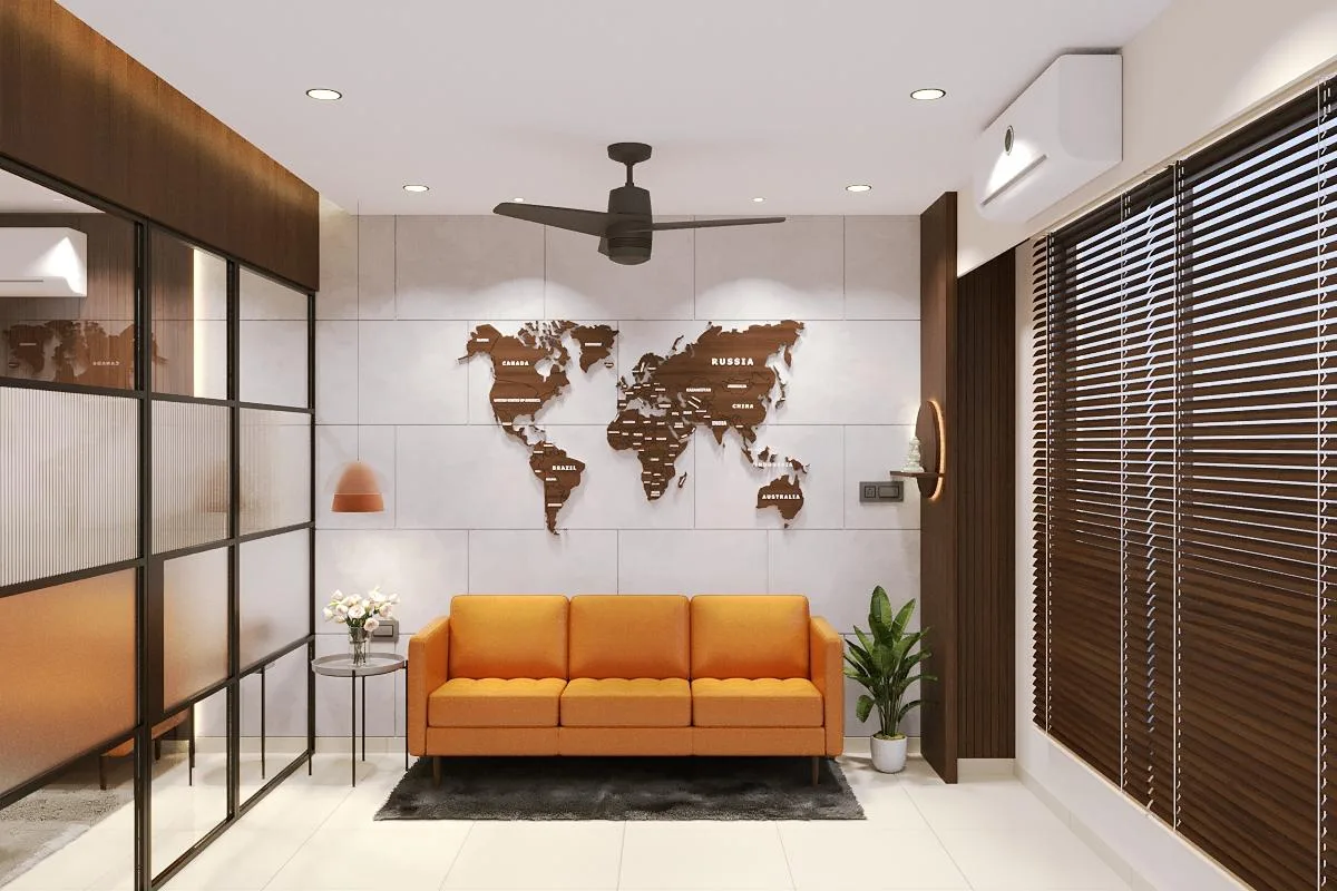 Office interior in Bopal, Ahmedabad by SMA Architect (view 4)