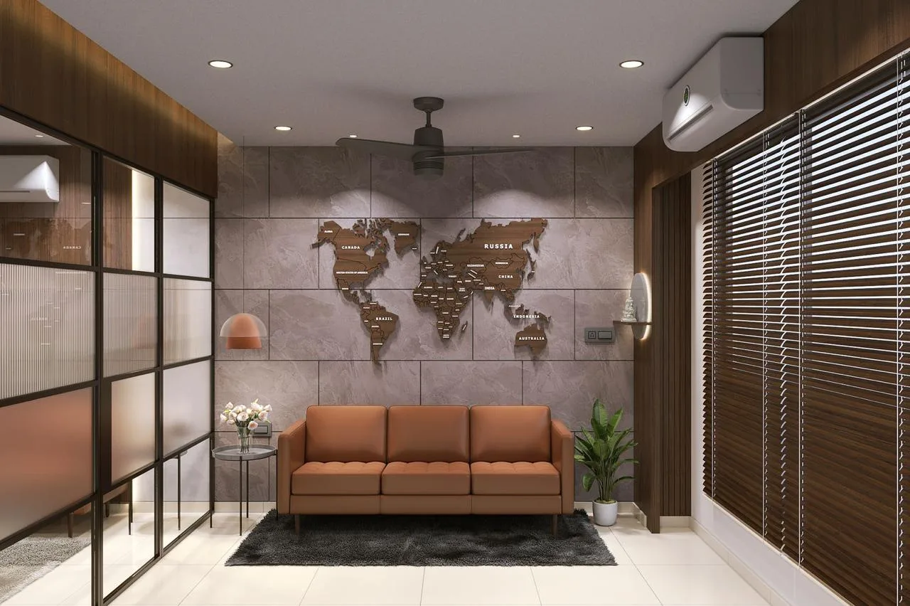 Office interior in Bopal, Ahmedabad by SMA Architect (view 6)