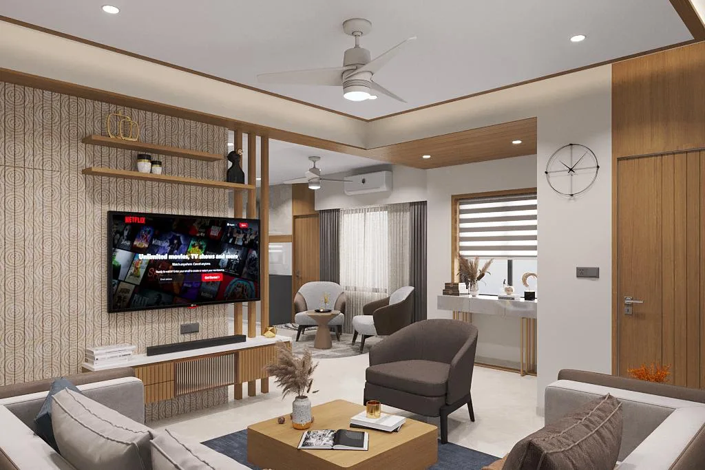 Residence interior in Thaltej, Ahmedabad by SMA Architect (view 1)