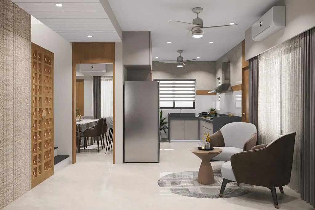 Residence interior in Thaltej, Ahmedabad by SMA Architect (view 3)