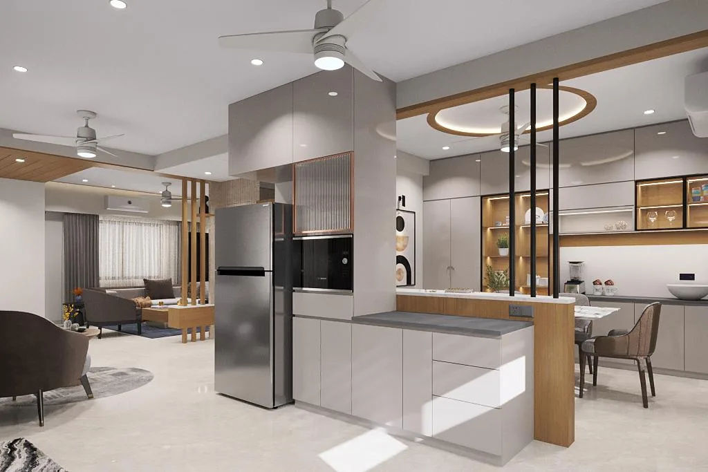 Residence interior in Thaltej, Ahmedabad by SMA Architect (view 5)